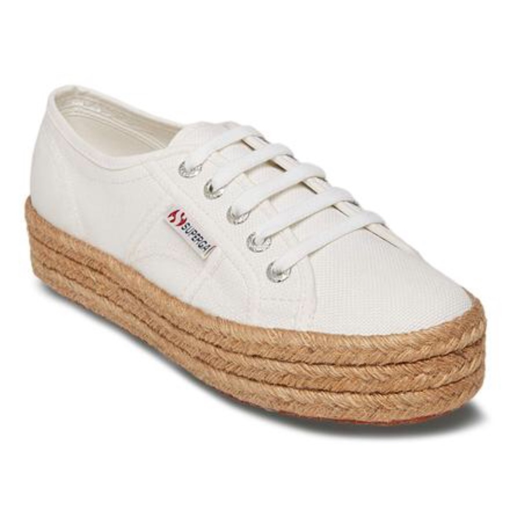 SuperGa 2730 COTROPEW WHITE Espadrille Sneakers